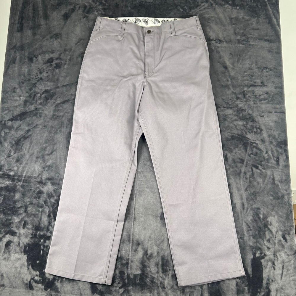 NWT Ben Davis Work Pants Mens 38x32 Grey Original Bens Classic 50/50 Blend